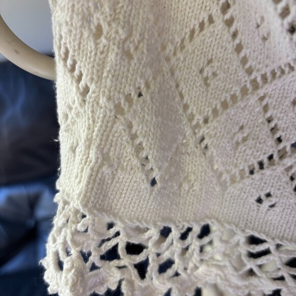 Beachcomber Crochet Top - Boho Beach Cover Up Festival Style - Picture 7 of 8